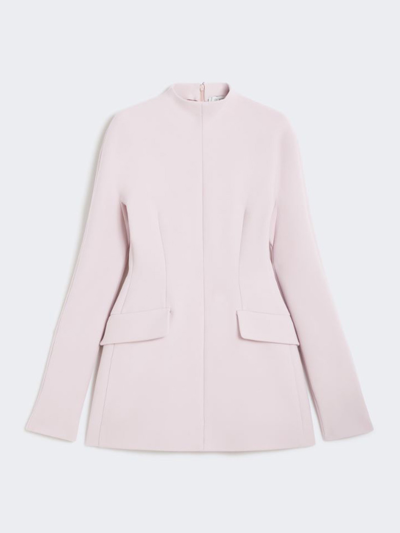 アウターその他 SPORTMAX Women Outer CABLOWO P SPORM 006 Beige Sportmax Women's' Leather Perforated Trench Coat in Beige